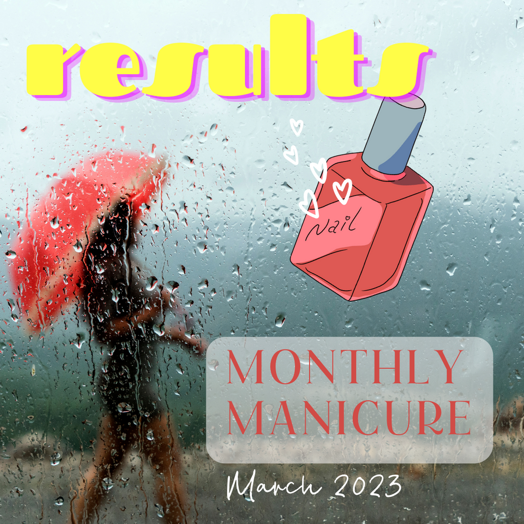 MONTHLY MANICURE GIVEAWAY | MARCH 2023 RESULTS