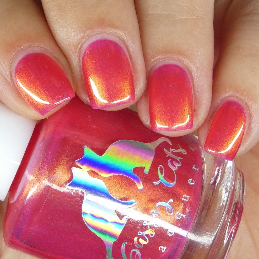 Sassy Cats Lacquer | Tropical Typhoon