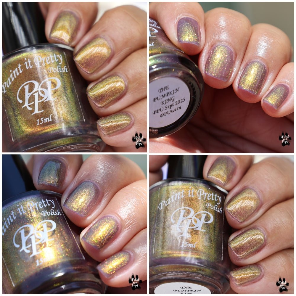 Paint It Pretty Polish | The Pumpkin King