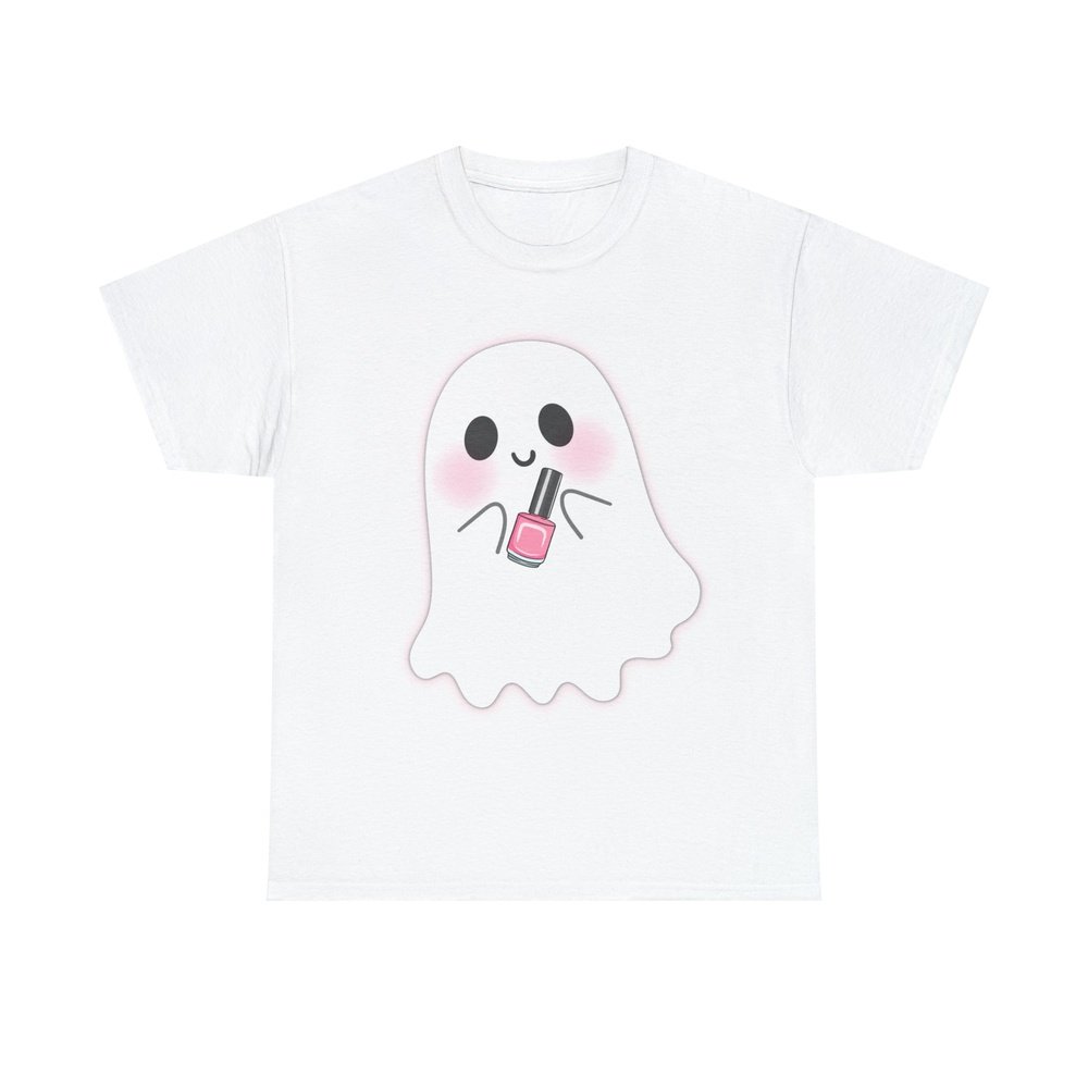 Friendly Ghost Heavy Cotton Tee