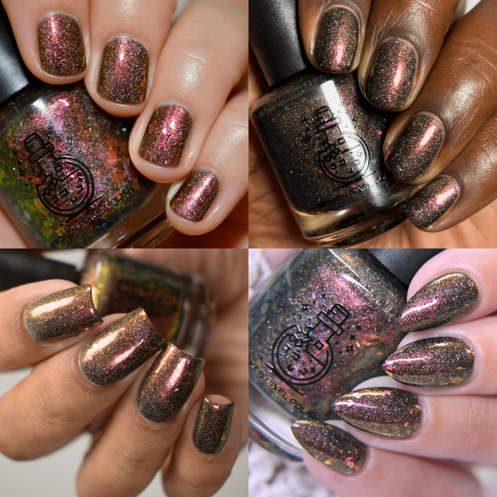 Broken Pixel Polish | Bitterbloom