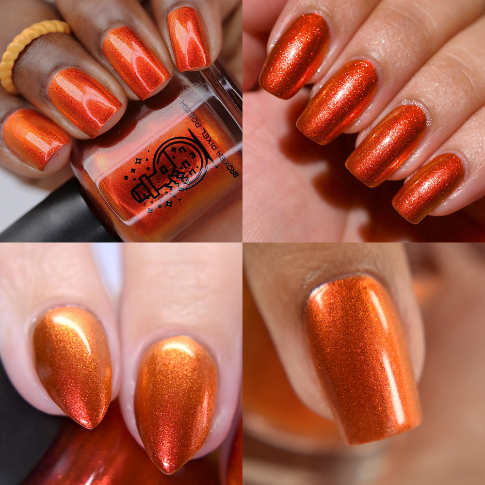 Broken Pixel Polish | Sacred Flames