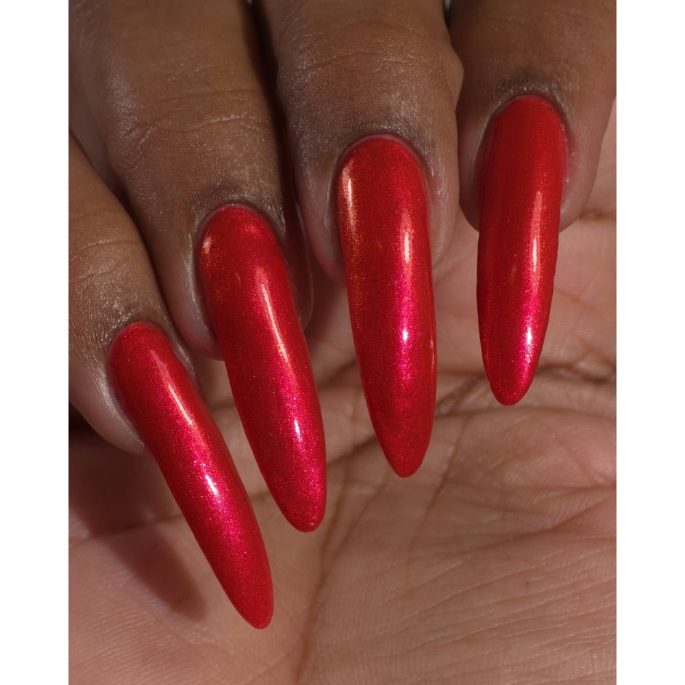 Cracked Polish | Blood Orange Sangria