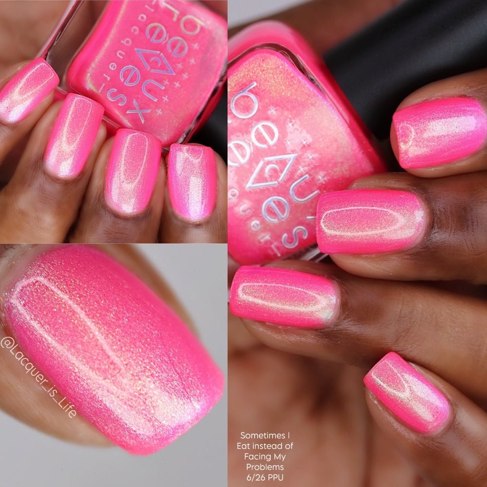 Beaux Rêves Lacquer | Sometimes I Eat Instead of Facing My Problems!