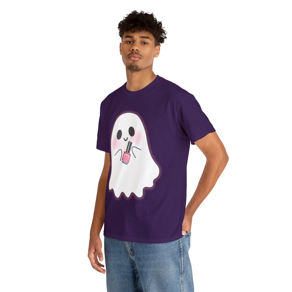 Friendly Ghost Heavy Cotton Tee