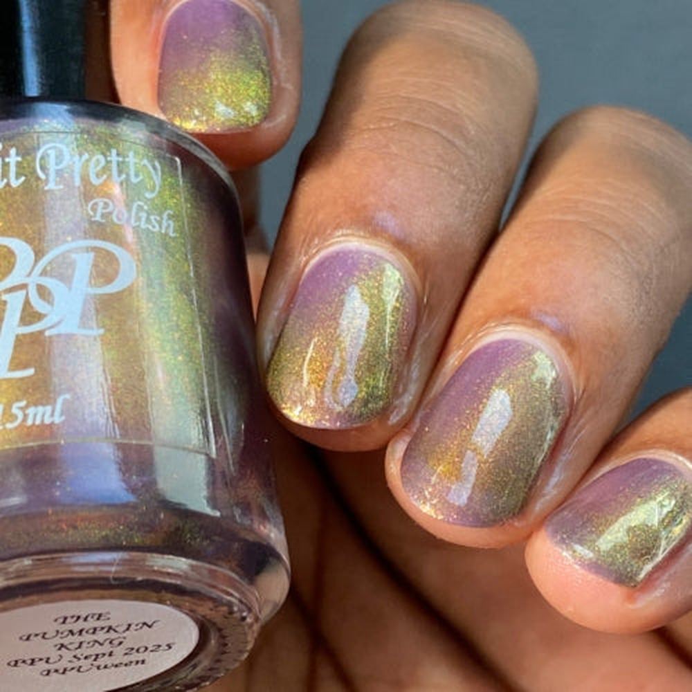 Paint It Pretty Polish | The Pumpkin King