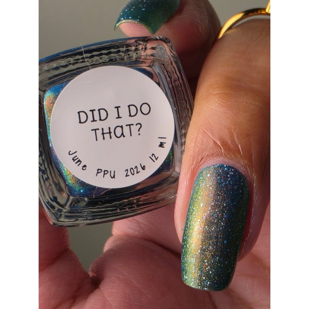 Red Eyed Lacquer | Did I Do That?