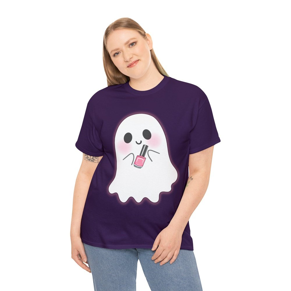 Friendly Ghost Heavy Cotton Tee