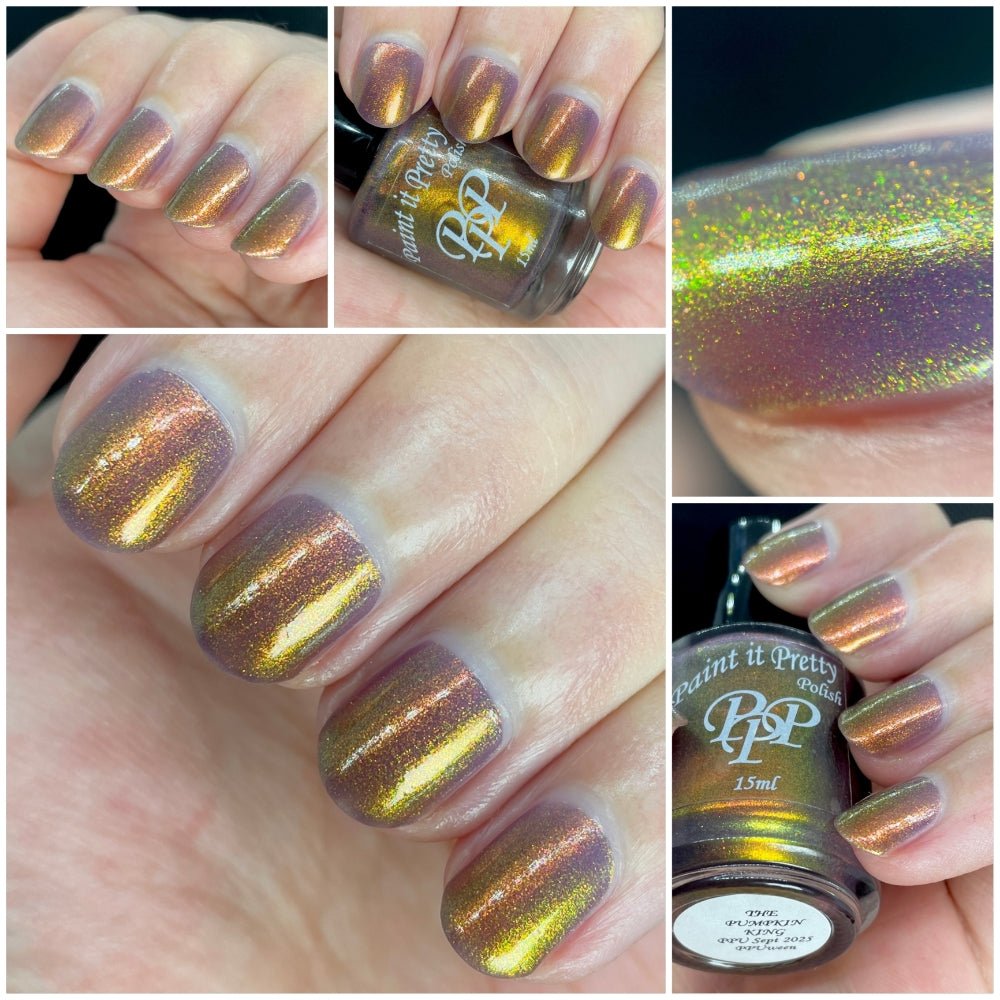 Paint It Pretty Polish | The Pumpkin King