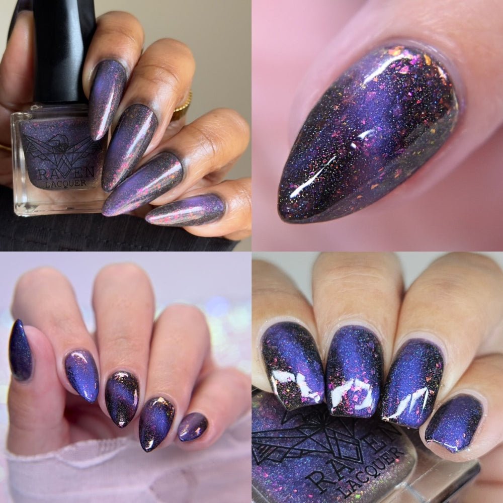 Raven Lacquer | Allergic to Color