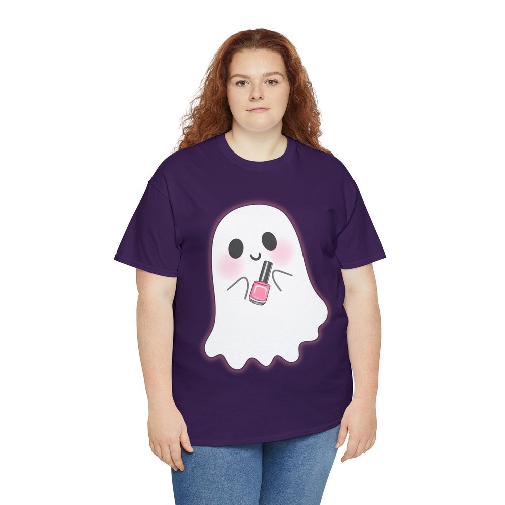 Friendly Ghost Heavy Cotton Tee