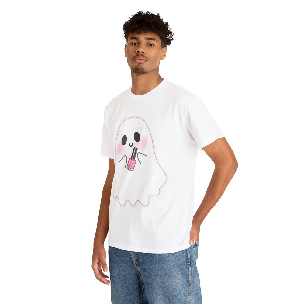 Friendly Ghost Heavy Cotton Tee