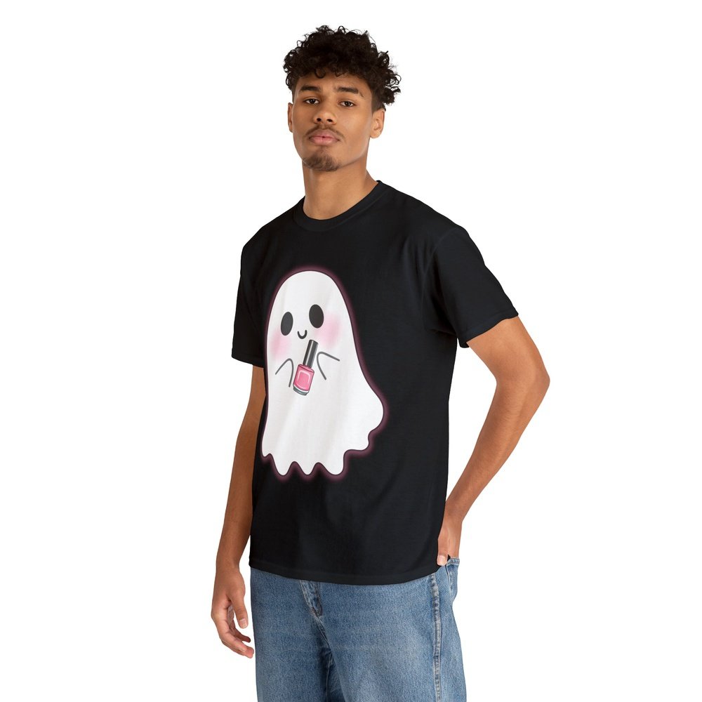 Friendly Ghost Heavy Cotton Tee