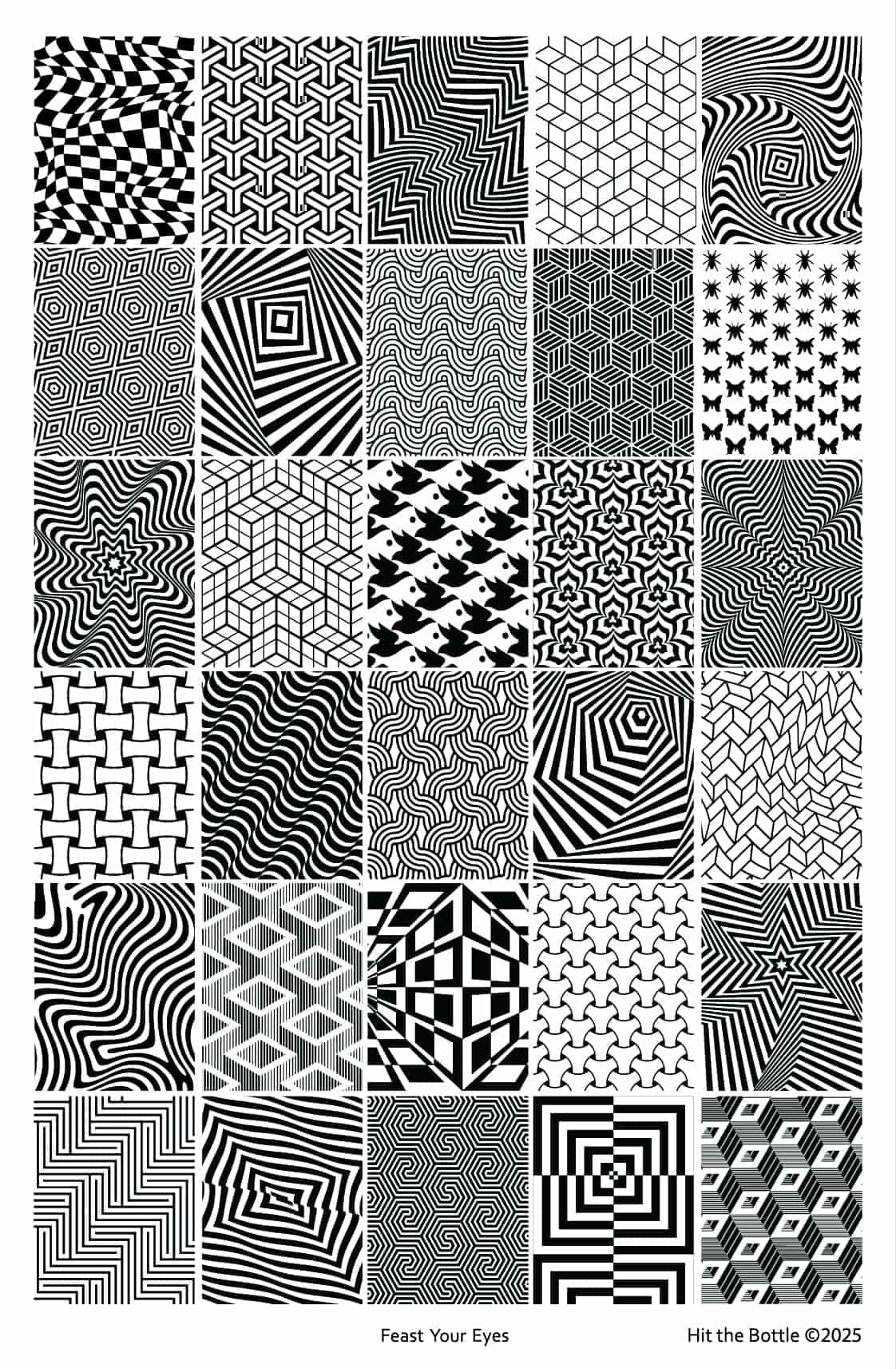 Stamping Plate by Hit the Bottle Polishes | Feast Your Eyes