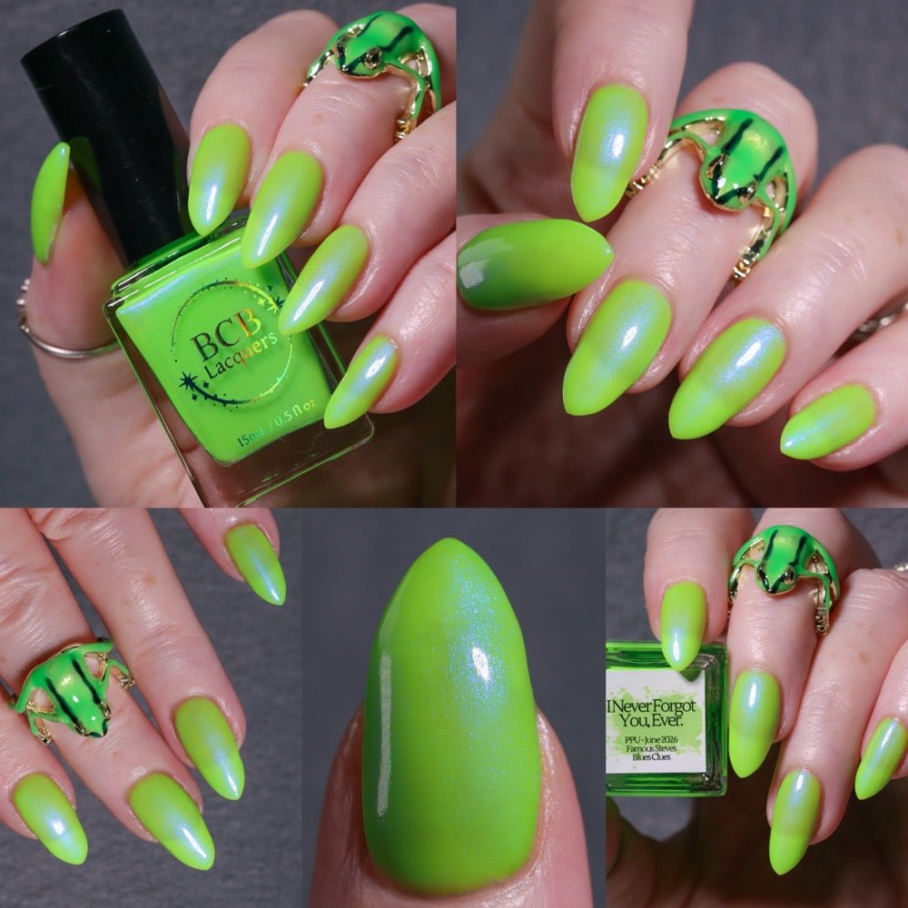 BCB Lacquers | I Never Forgot You, Ever.