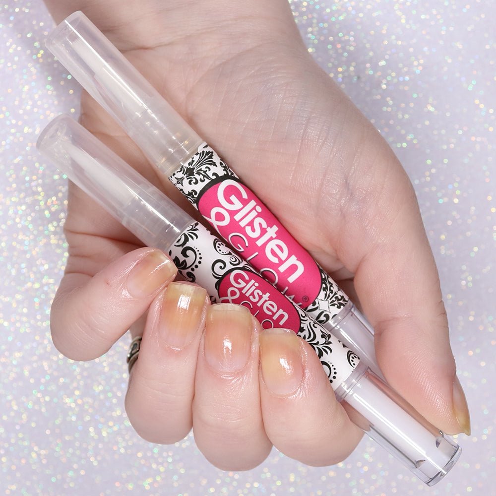 Cuticle Remover & Cuticle Oil Pen Duo by Glisten & Glow