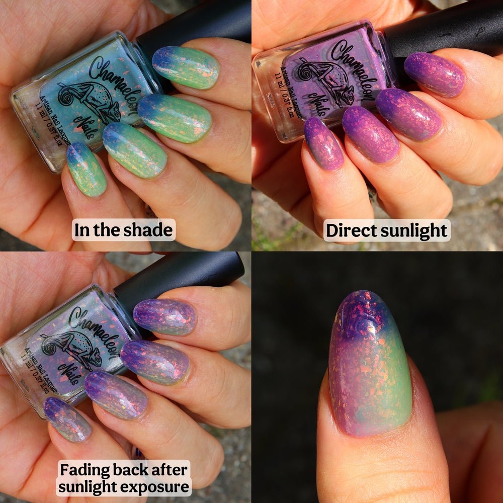 Chamaeleon Nails | Whispers of Camargue