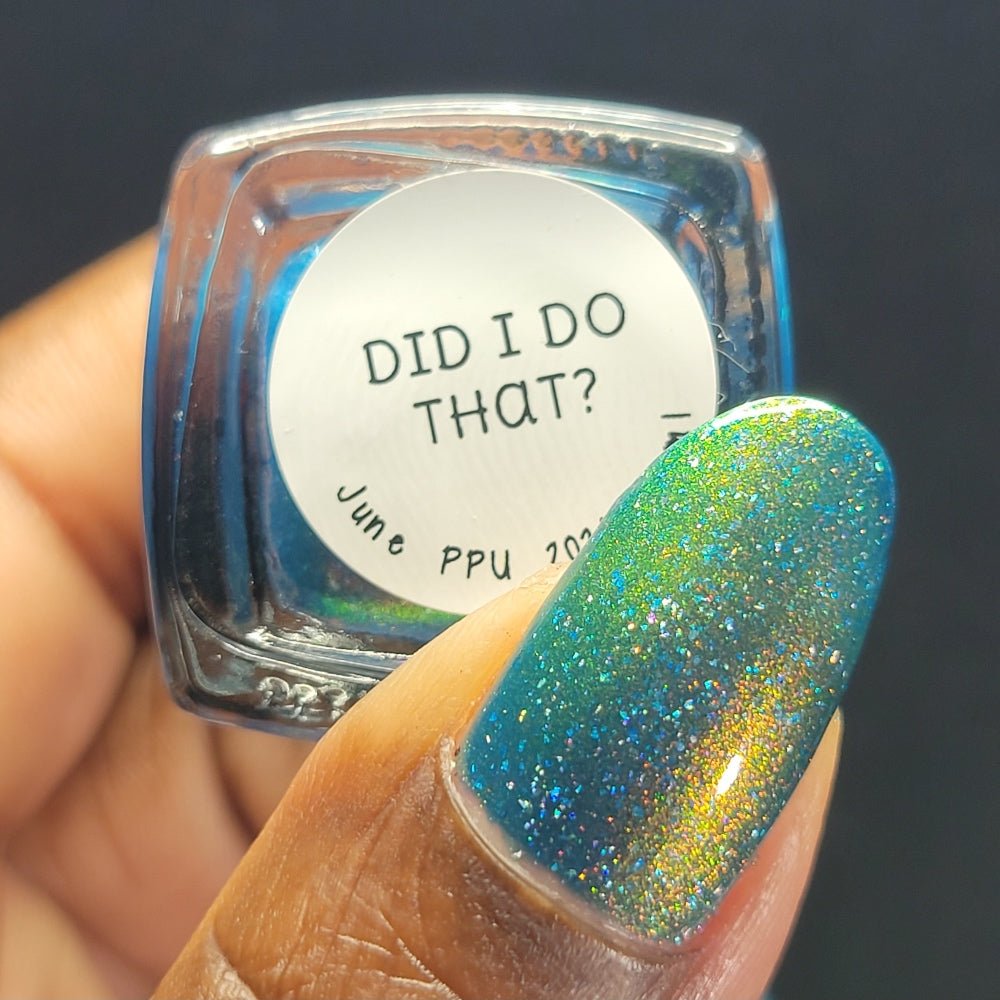 Red Eyed Lacquer | Did I Do That?