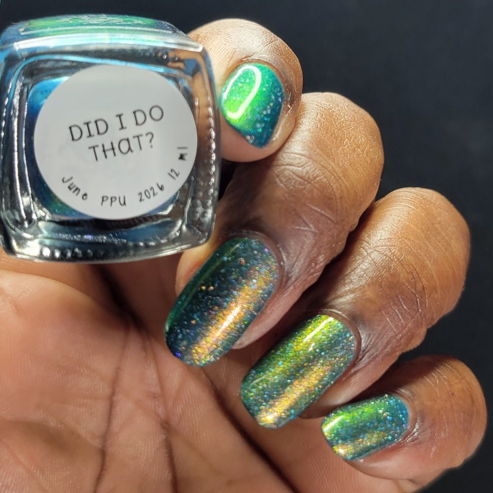 Red Eyed Lacquer | Did I Do That?
