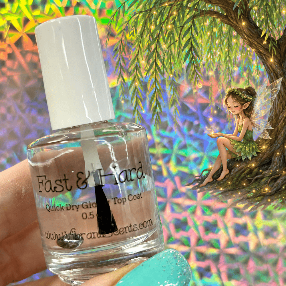 Top Coat by Vibrant Scents | Enchanted Forest - Scented Fast & Hard Top Coat