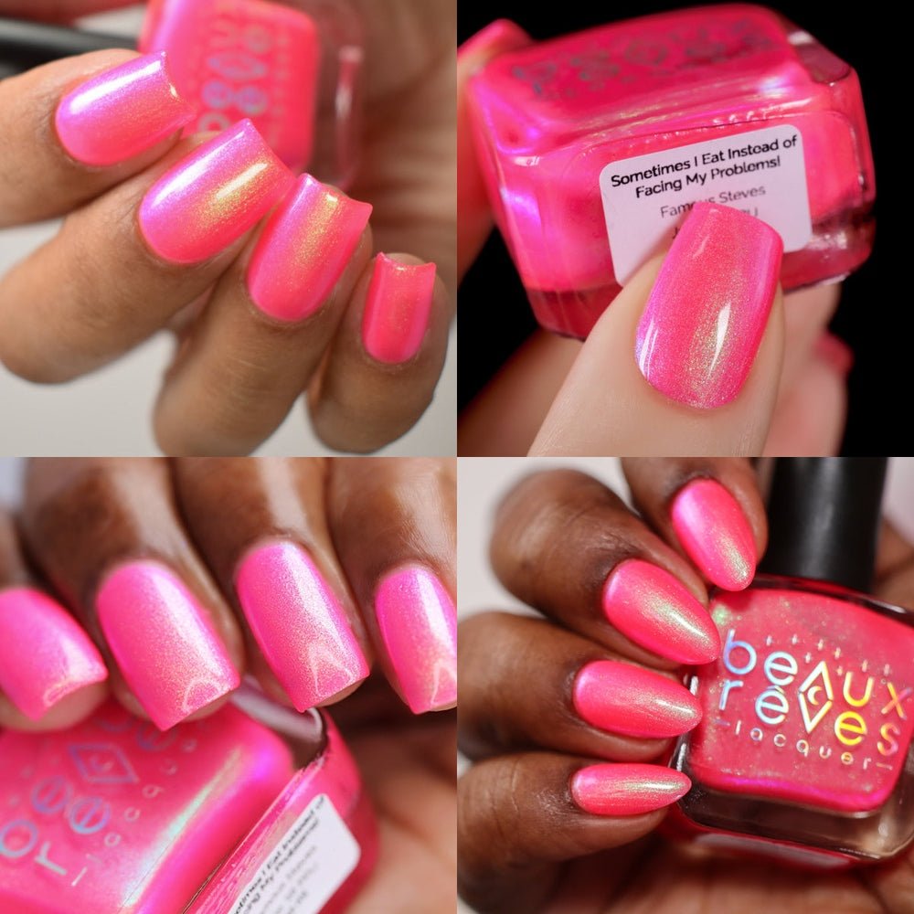Beaux Rêves Lacquer | Sometimes I Eat Instead of Facing My Problems!