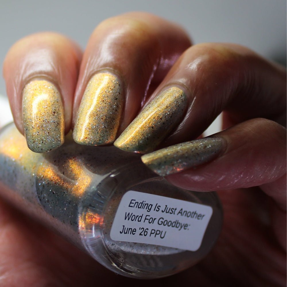 Great Lakes Lacquer | Ending Is Just Another Word For Goodbye