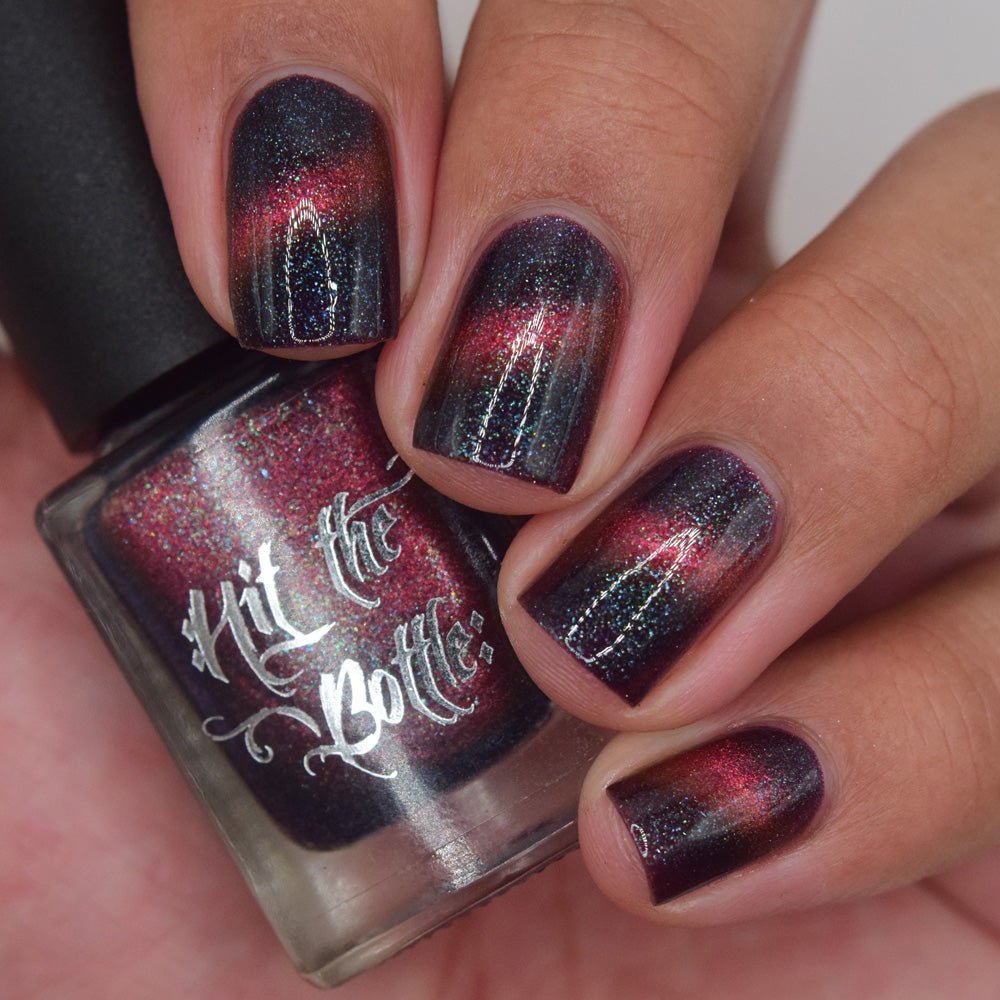 Hit the Bottle Polishes | Screw You Anxiety!