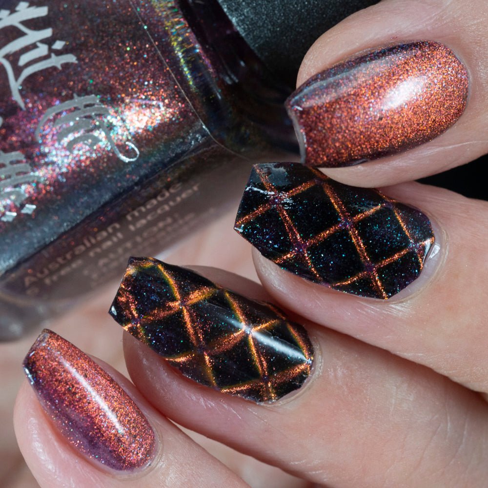 Hit the Bottle Polishes | Screw You Anxiety!