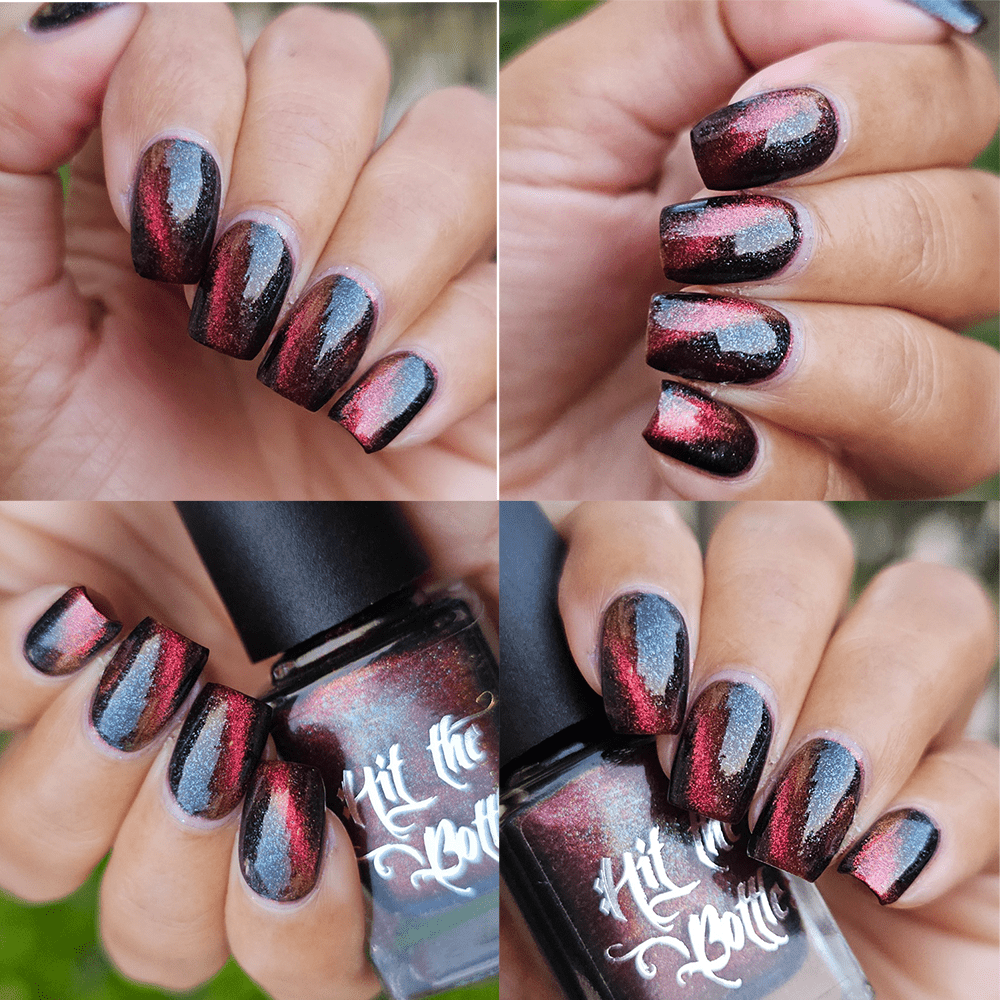 Hit the Bottle Polishes | Screw You Anxiety!