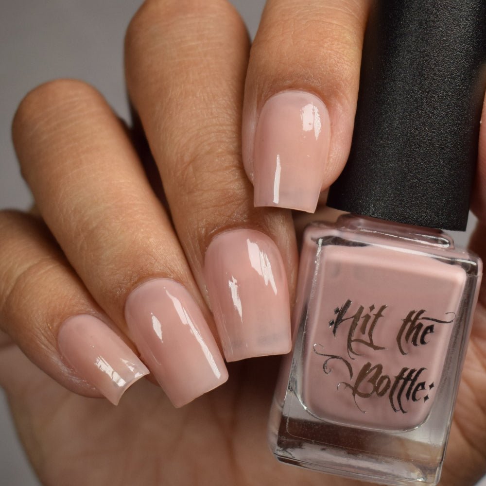 Basecoat by Hit the Bottle Polishes | Rose Ash Undies Peel Off Basecoat