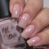 Basecoat by Hit the Bottle Polishes | Rose Ash Undies Peel Off Basecoat
