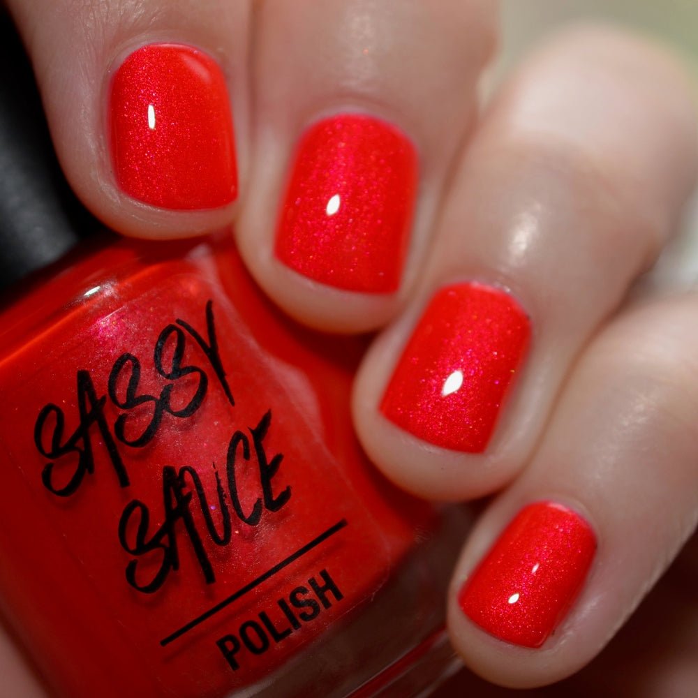Sassy Sauce Polish | Hot Damn Anthurium 2.0-