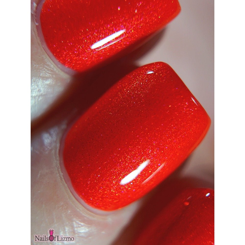 Sassy Sauce Polish | Hot Damn Anthurium 2.0-
