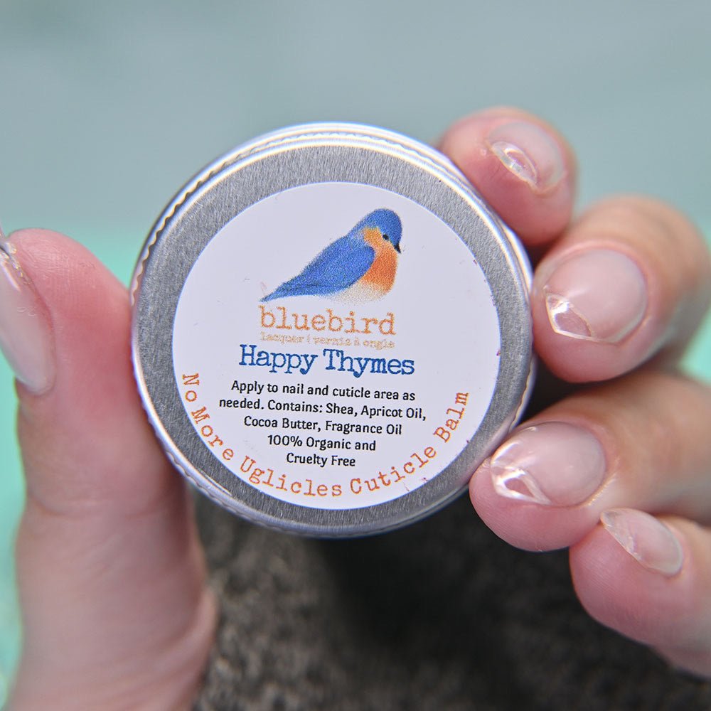 Cuticle Balm by Bluebird | No More Uglicles in Happy Thymes
