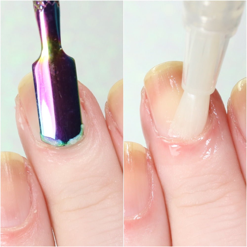 Cuticle Oil and Cuticle Remover Pen DUO by Glisten & Glow