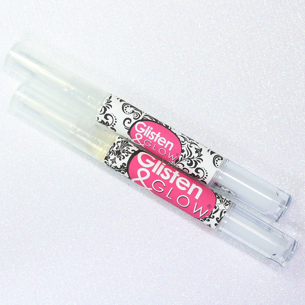 Cuticle Oil and Cuticle Remover Pen DUO by Glisten & Glow