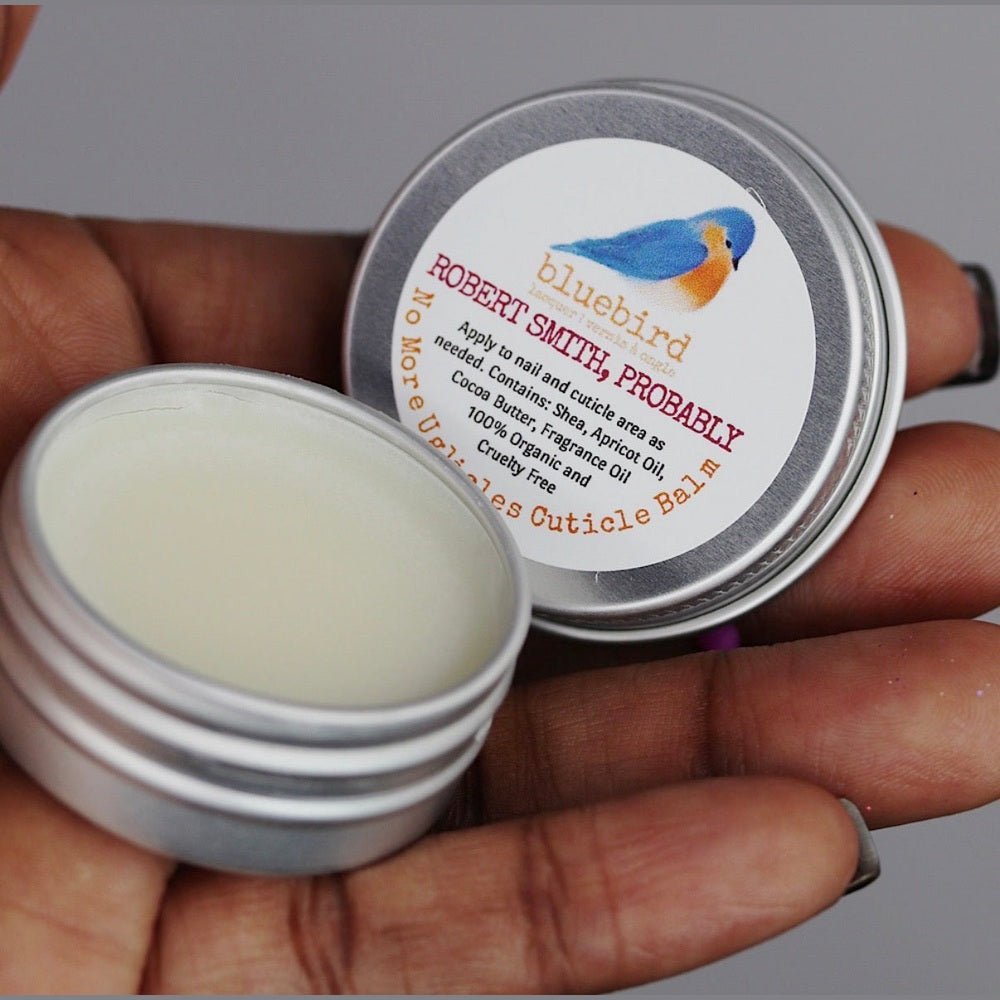 Cuticle Balm by Bluebird | No More Uglicles Robert Smith, Probably