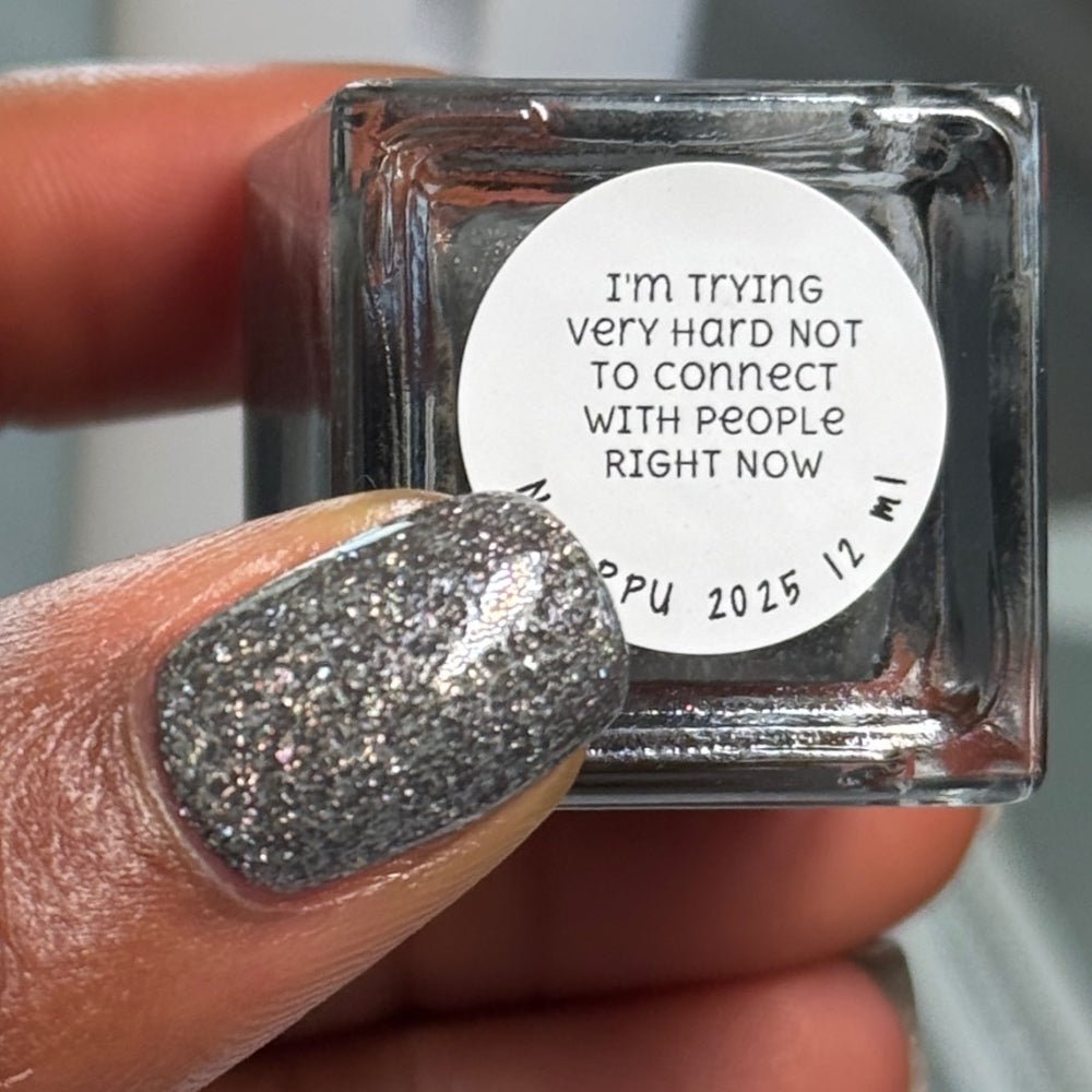 Red Eyed Lacquer | Im Trying Really Hard Not To Connect To People Right Now