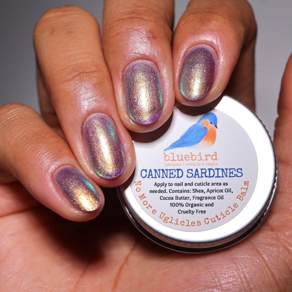 Cuticle Balm by Bluebird | No More Uglicles Canned Sardines