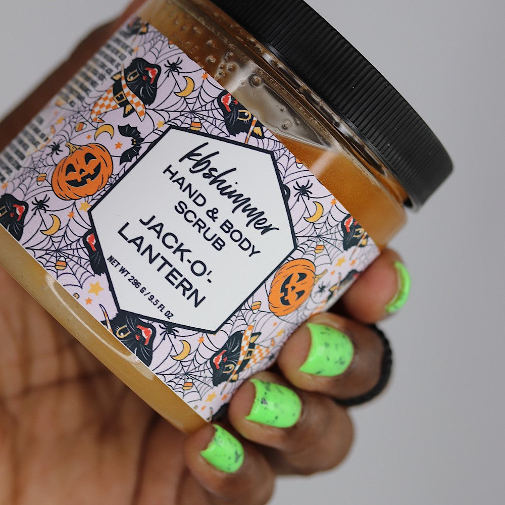 Hand & Body Scrub by KBShimmer | Jack-O’-Lantern