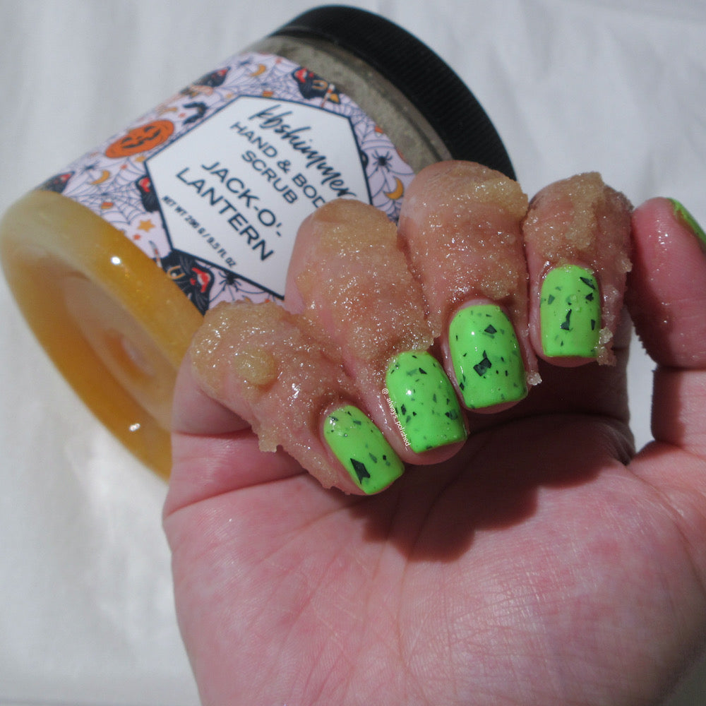 Hand & Body Scrub by KBShimmer | Jack-O’-Lantern