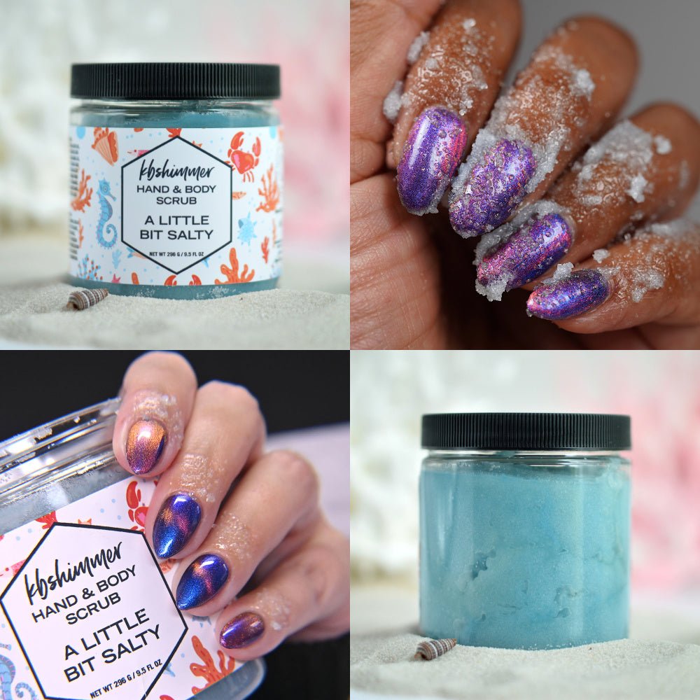 Hand & Body Scrub by KBShimmer | A Little Bit Salty