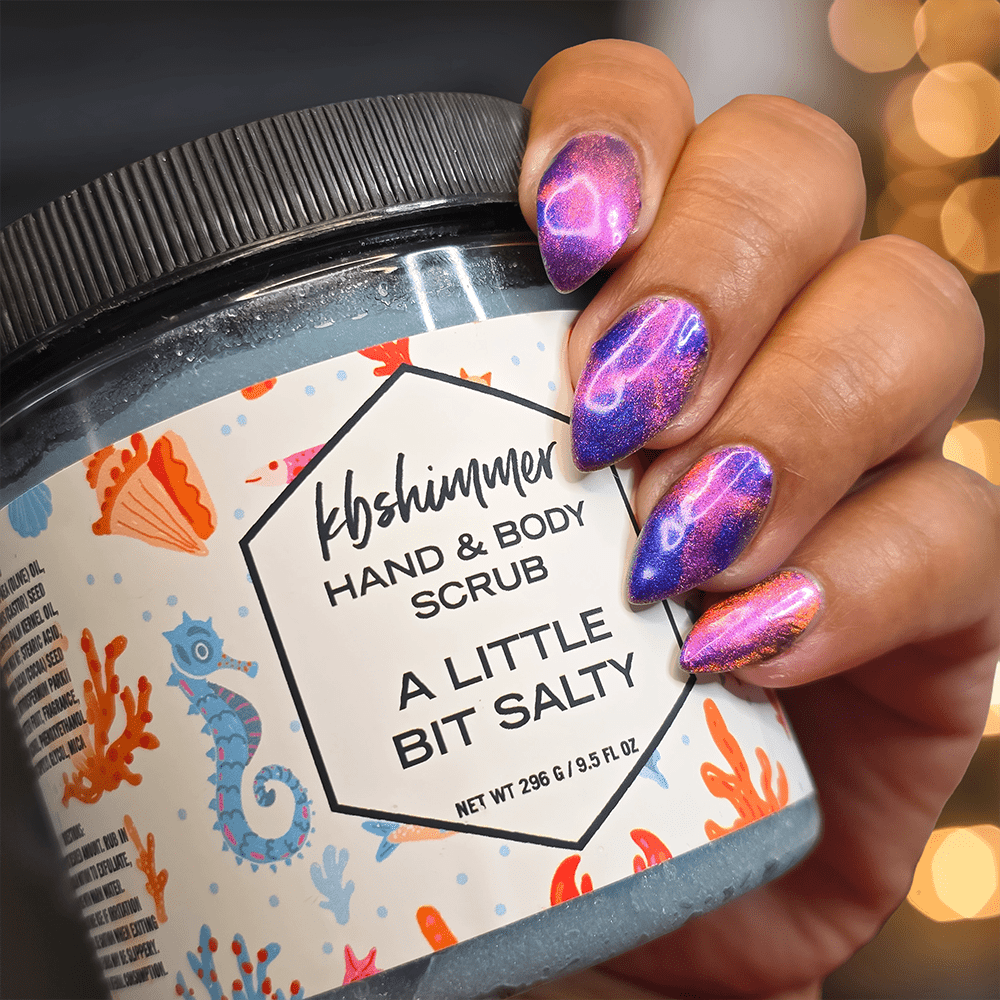 Hand & Body Scrub by KBShimmer | A Little Bit Salty