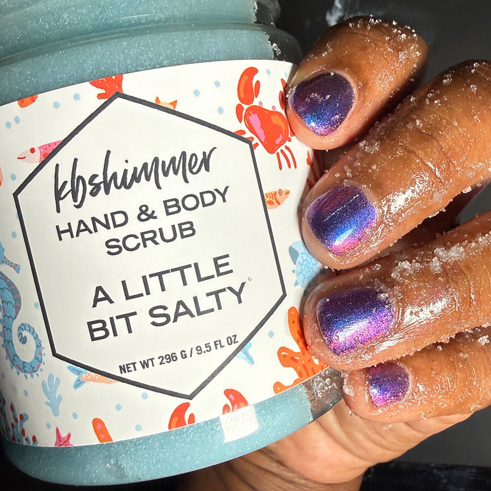 Hand & Body Scrub by KBShimmer | A Little Bit Salty