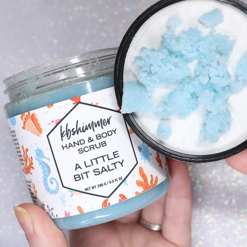 Hand & Body Scrub by KBShimmer | A Little Bit Salty