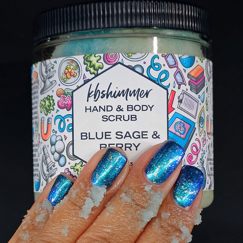 Hand & Body Scrub by KBShimmer | Blue Sage & Berry