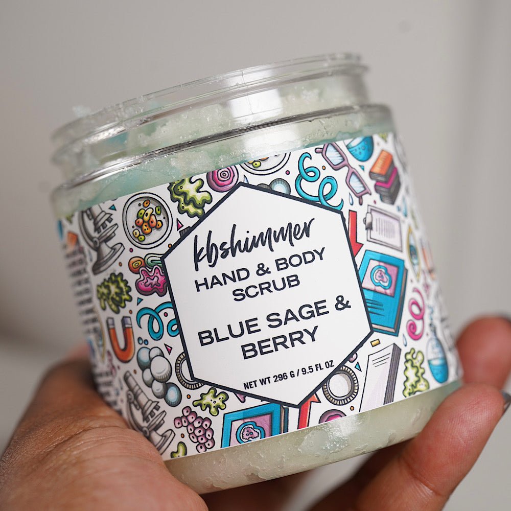 Hand & Body Scrub by KBShimmer | Blue Sage & Berry