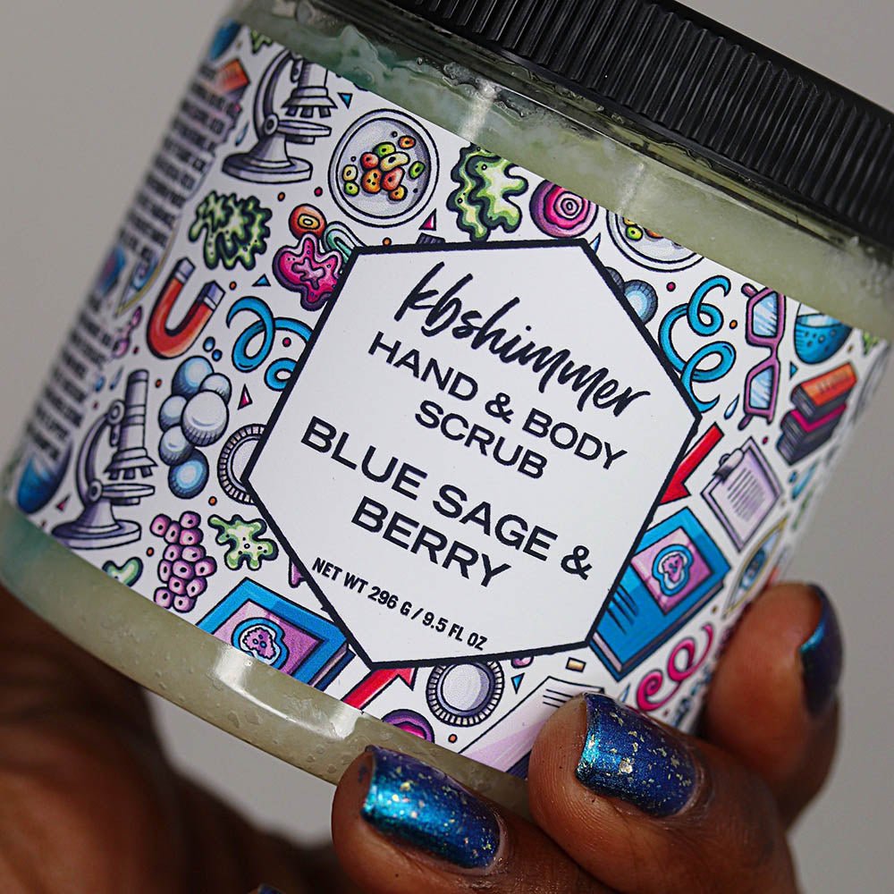 Hand & Body Scrub by KBShimmer | Blue Sage & Berry