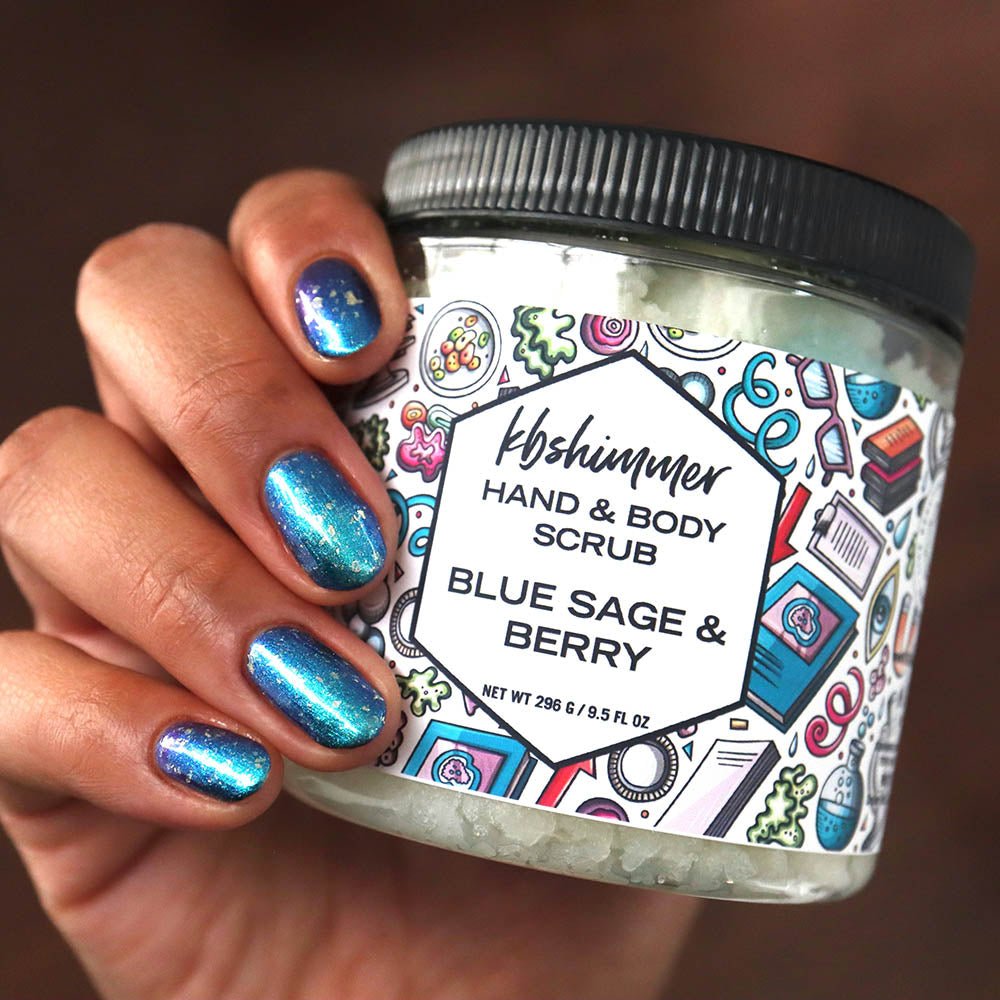 Hand & Body Scrub by KBShimmer | Blue Sage & Berry