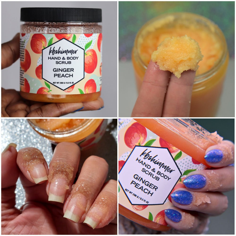Hand & Body Scrub by KBShimmer | Ginger Peach